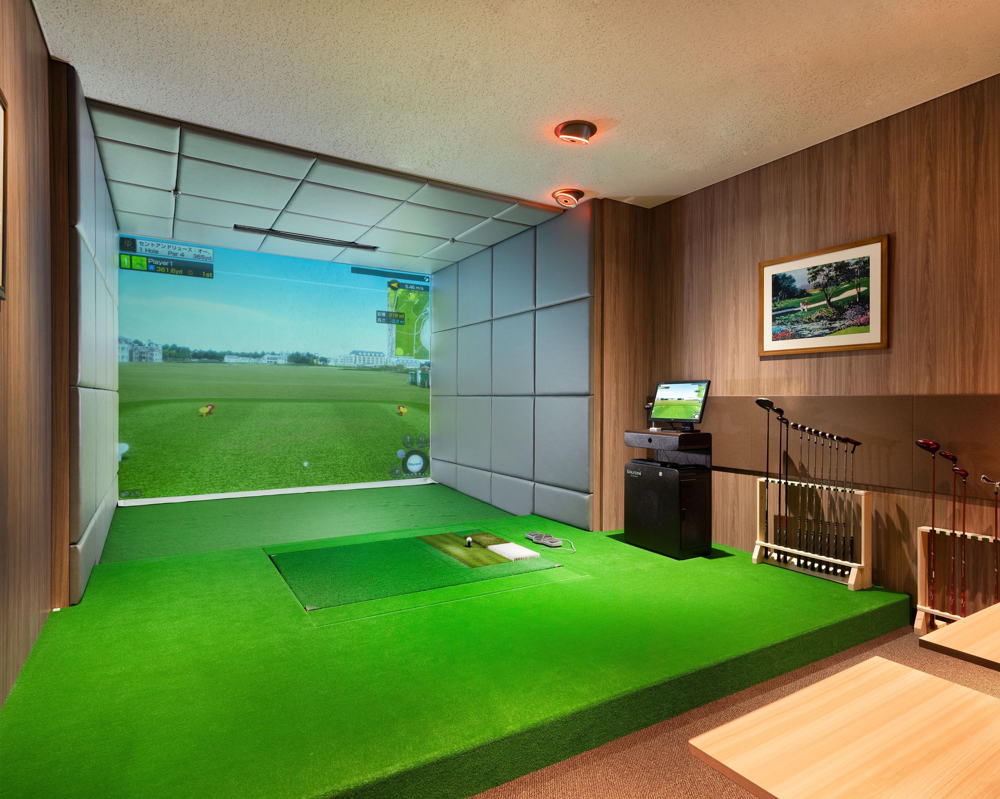 Hotel Ana Crowne Plaza Chitose By Ihg Exterior foto Golf Simulator